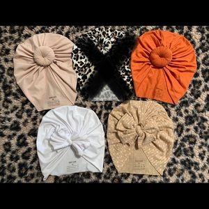 Bunny Knots knot & raga (bow) turbans